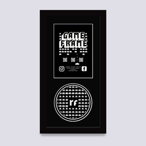 Black NINTENDO Game Frame
