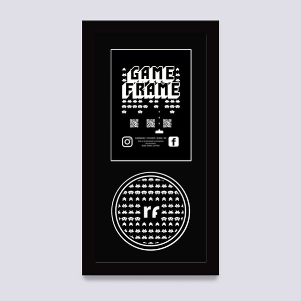 Black NINTENDO Game Frame