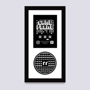 Black XBOX Game Frame