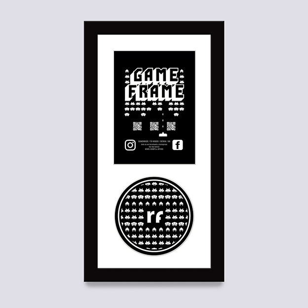 Black NINTENDO Game Frame