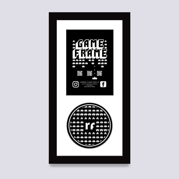 Black NINTENDO Game Frame
