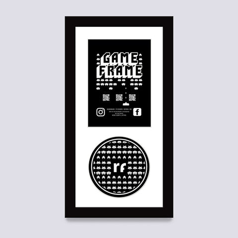 Black XBOX Game Frame