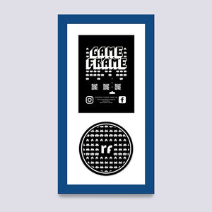 Blue - Dark XBOX Game Frame