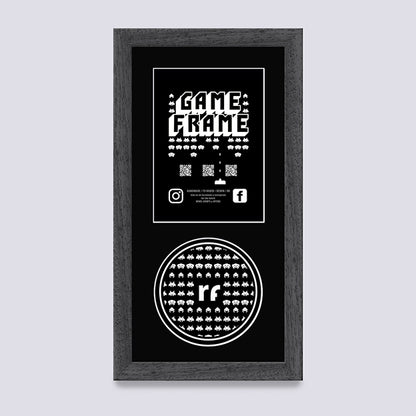 Grey - Dark (Wood Grain) XBOX Game Frame