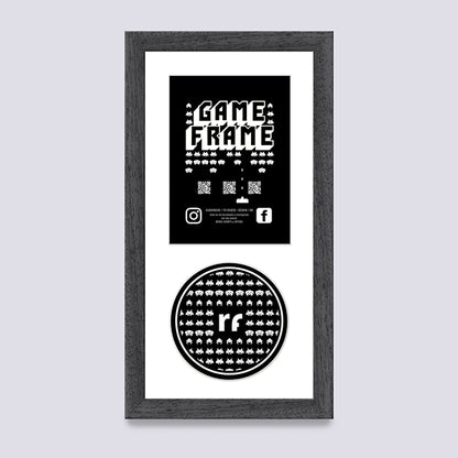 Grey - Dark (Wood Grain) XBOX Game Frame