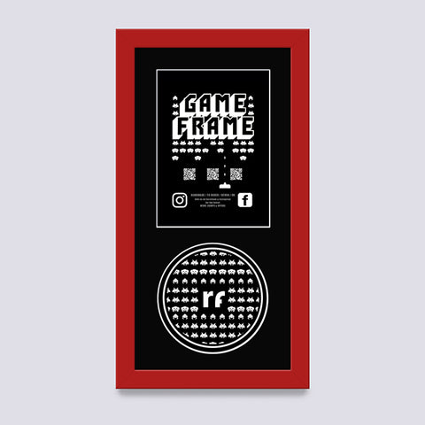 Red - Dark NINTENDO Game Frame