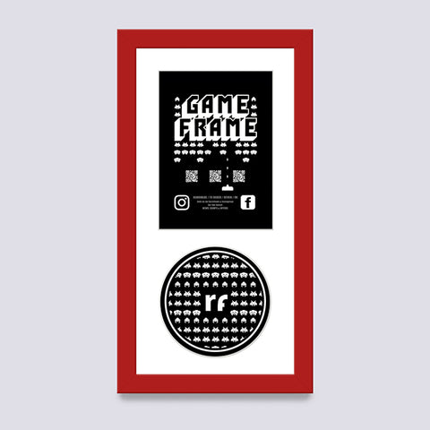 Red - Dark XBOX Game Frame