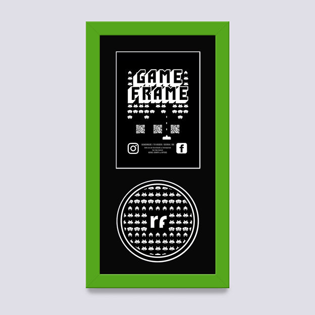Green NINTENDO Game Frame