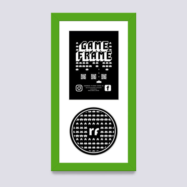Green XBOX Game Frame