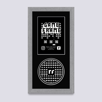 Grey - Light (Wood Grain) XBOX Game Frame