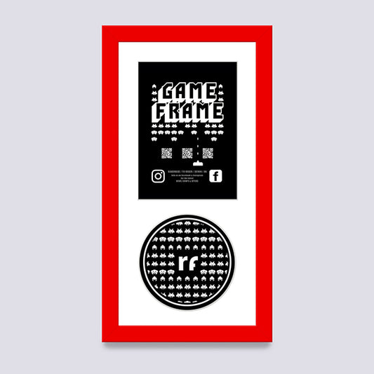 Red XBOX Game Frame