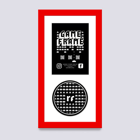 Red XBOX Game Frame