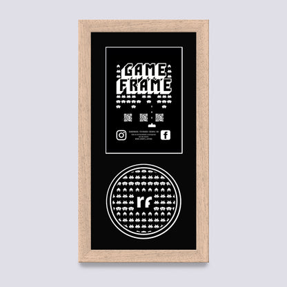 Wood - Natural (Wood Grain) XBOX Game Frame