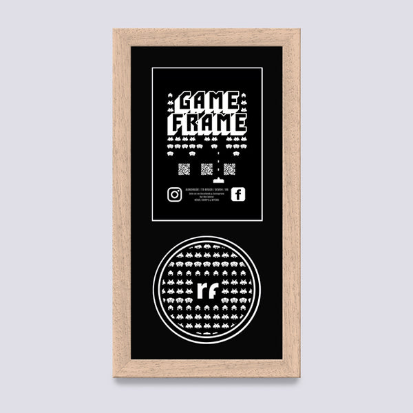 Wood - Light (Wood Grain) XBOX Game Frame