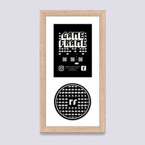Wood - Light (Wood Grain) XBOX Game Frame