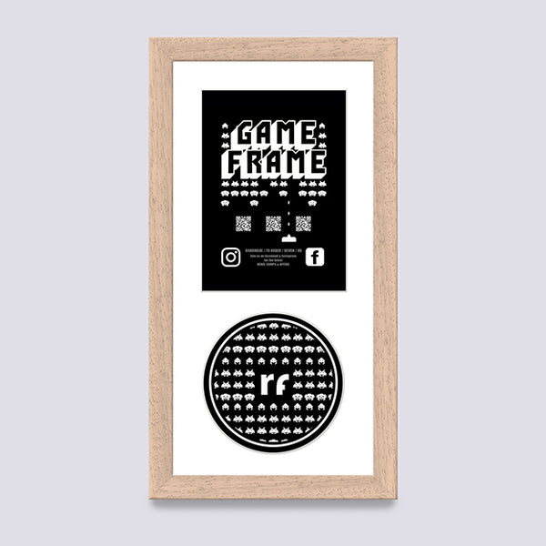 Wood - Light (Wood Grain) XBOX Game Frame