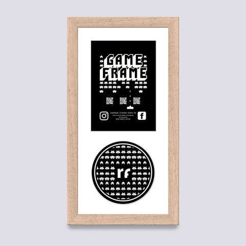 Wood - Light (Wood Grain) XBOX Game Frame