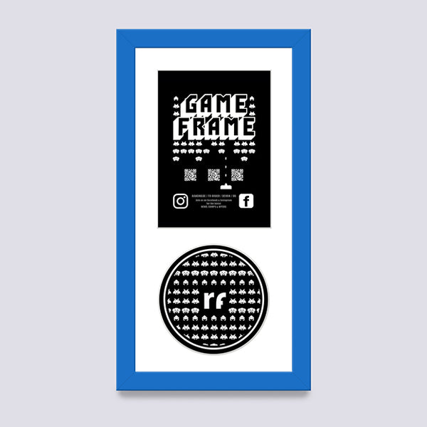 Blue - Medium PLAYSTATION Frame