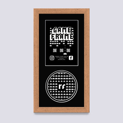 Wood - Oak (Wood Grain) XBOX Game Frame