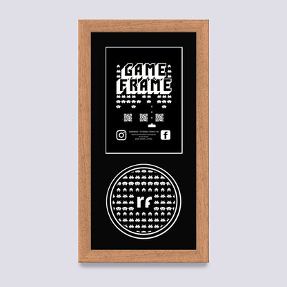 Wood - Oak (Wood Grain) NINTENDO Game Frame