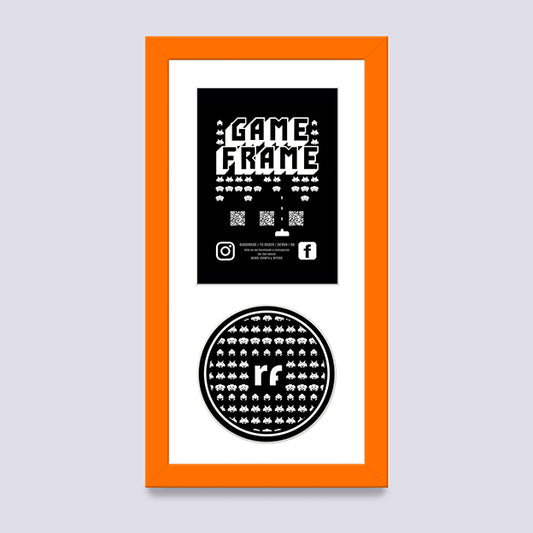 Orange XBOX Game Frame