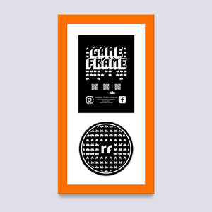 Orange XBOX Game Frame