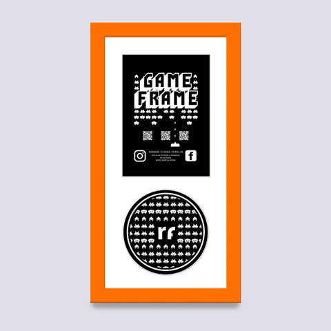 Orange XBOX Game Frame