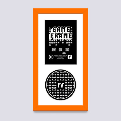 Orange NINTENDO Game Frame