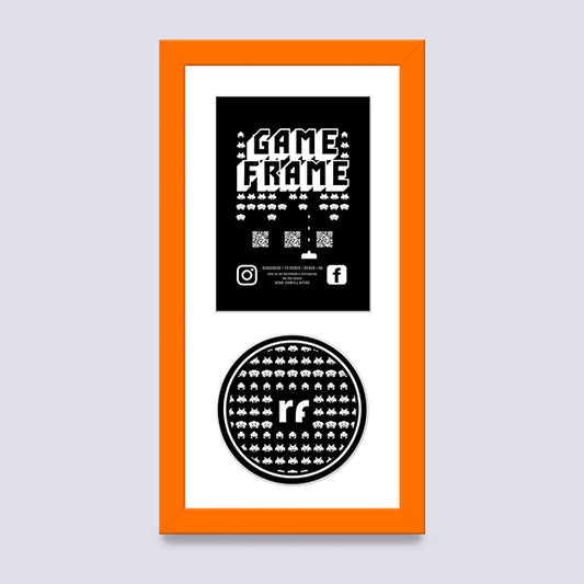 Orange NINTENDO Game Frame