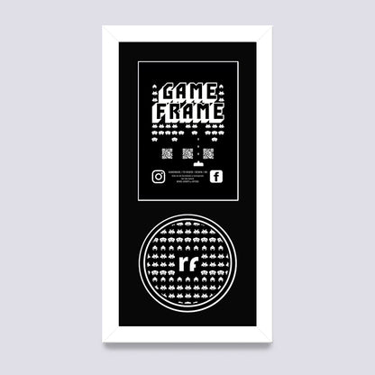 White NINTENDO Game Frame
