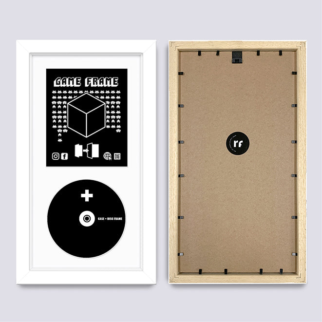 PC GAME BOX FRAME / WHITE