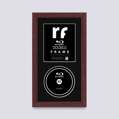 Wood Walnut Finish Blu-ray Frame