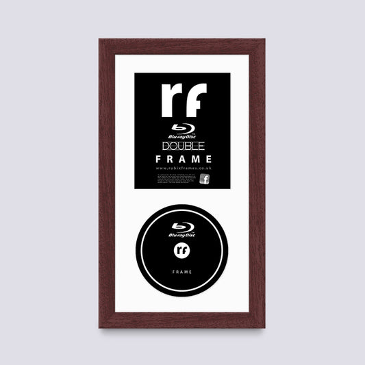 Wood Walnut Finish Blu-ray Frame