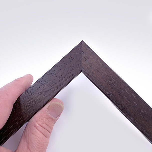 Wood Walnut Finish Record Disc Frame