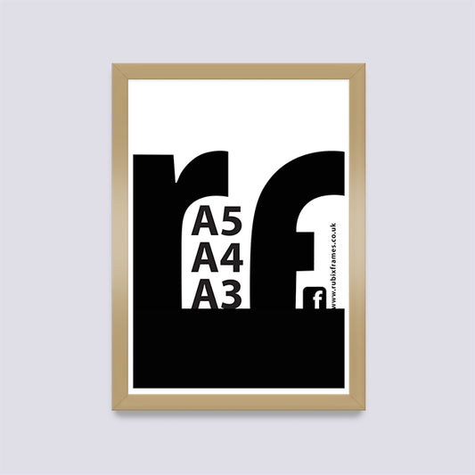 Gold A3 A4 A5 Frame