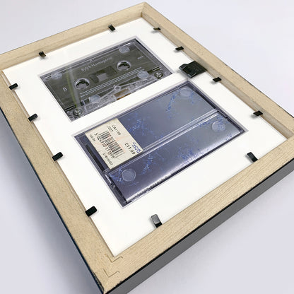 White TAPE AND CASE FRAME