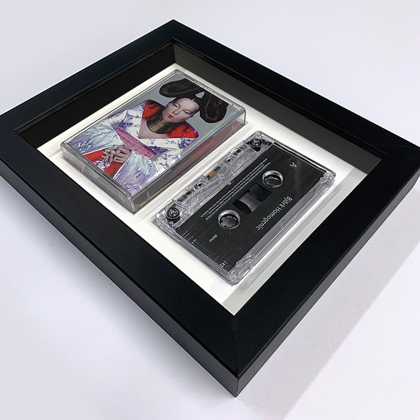 White TAPE AND CASE FRAME
