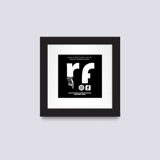 Black CD Single 'Cover or Disc' Frame