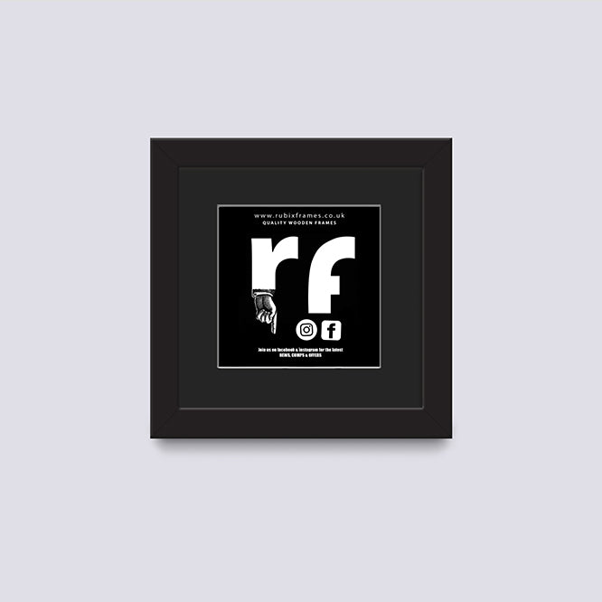 Black CD Single 'Cover or Disc' Frame