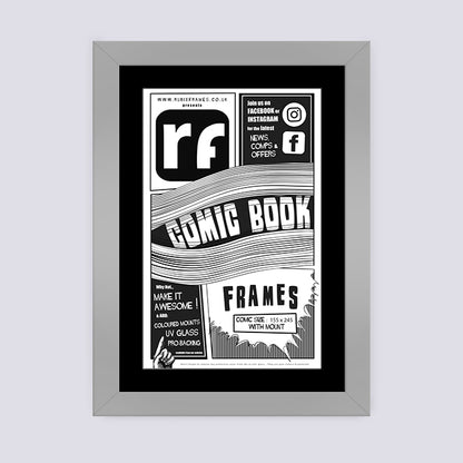 Silver Comic Book Frame