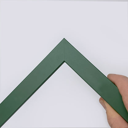 Dark Green Record Disc Frame