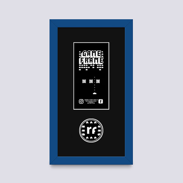 Blue - Dark PLAYSTATION Frame
