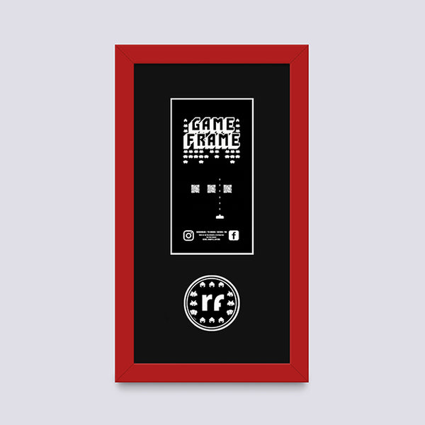 Red - Dark PLAYSTATION Frame