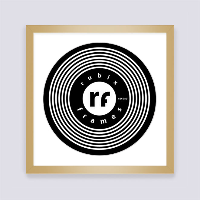 Frame Cd R Gold Gold Record Disc Frame – Rubix Frames