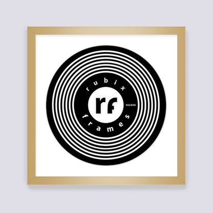 Gold Record Disc Frame