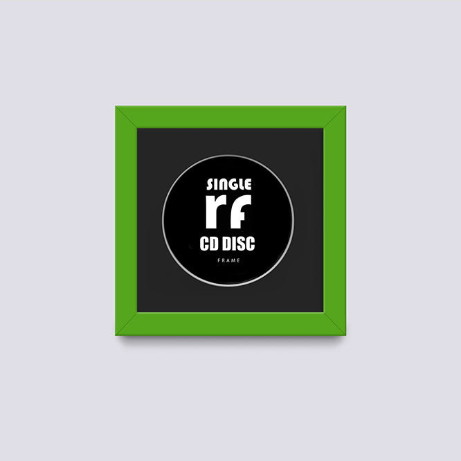 Green CD Single 'Cover or Disc' Frame