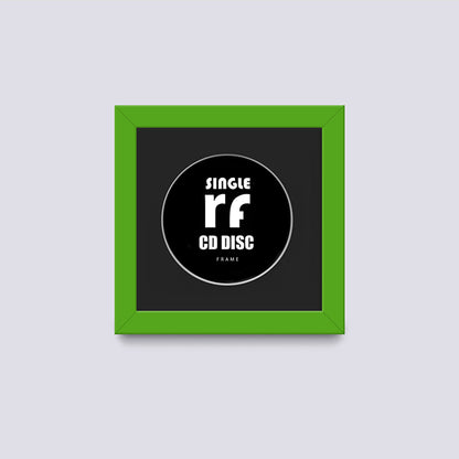 Green CD Single 'Cover or Disc' Frame