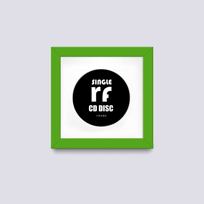Green CD Single 'Cover or Disc' Frame