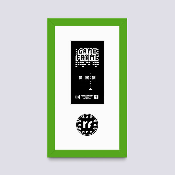 Green PLAYSTATION Frame