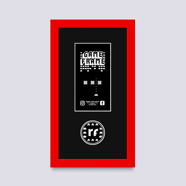 Red PLAYSTATION Frame